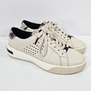 Michael Kors Codie Round Toe Lace-Up Leather Sneakers Women’s 8.5M
